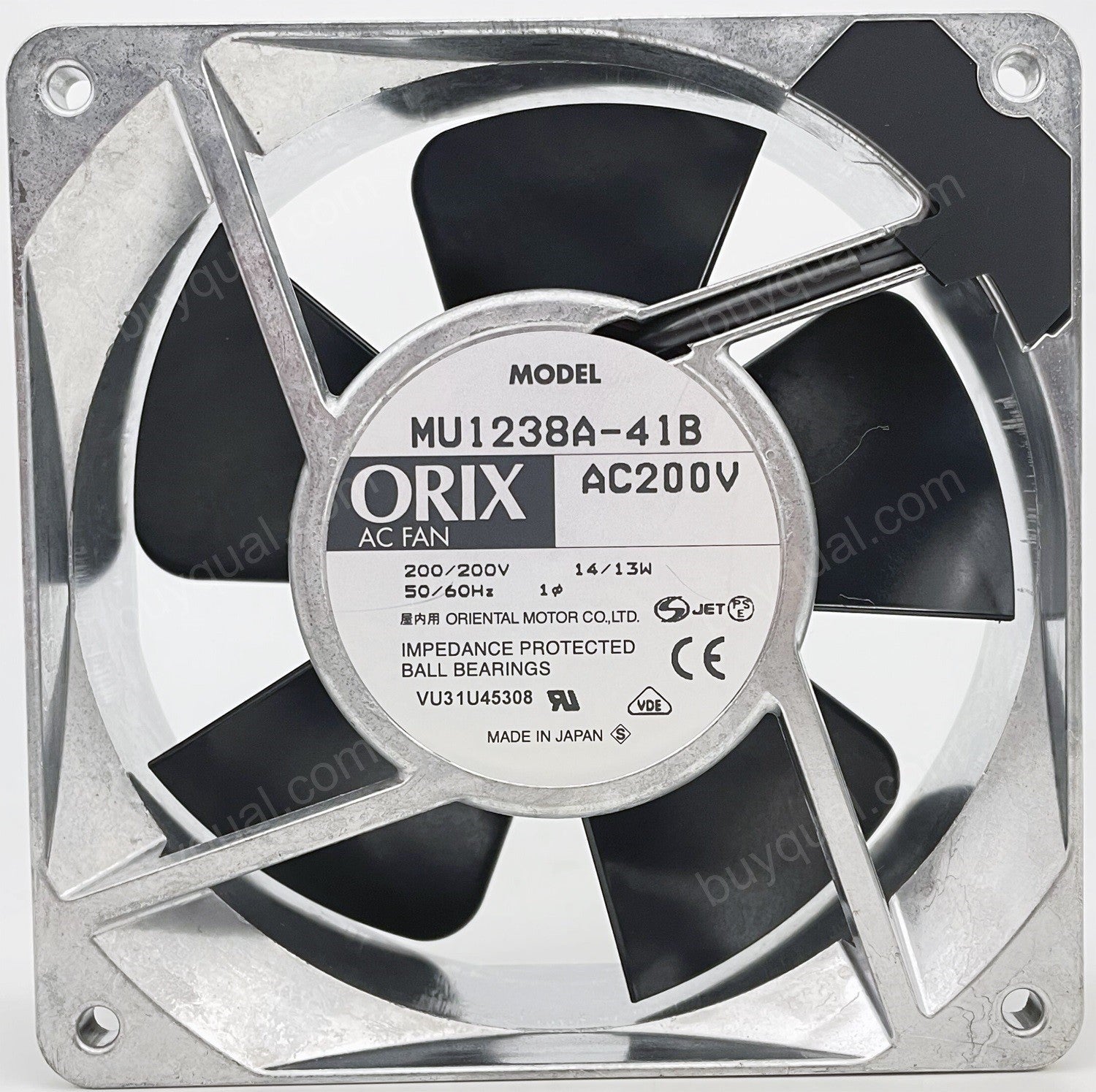 ORIX MU1238A-41B MU1238A-41BN 200V 14W 13W Cooling Fan ORIX MU1238A-41B MU1238A-41BN 200V 14W 13W Cooling Fan